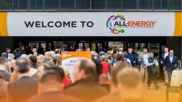 Entrance at All Energy Exhibition & Conference  2025
