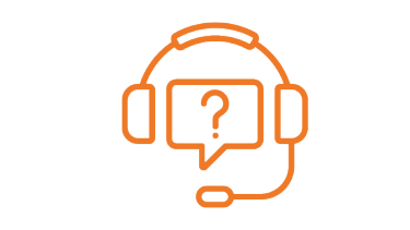 Chat with marketing team icon