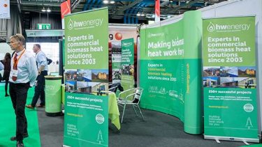 All-Energy and Dcarbonise exhibition stands