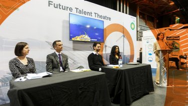 All-Energy and Dcarbonise event website - show floor theatres